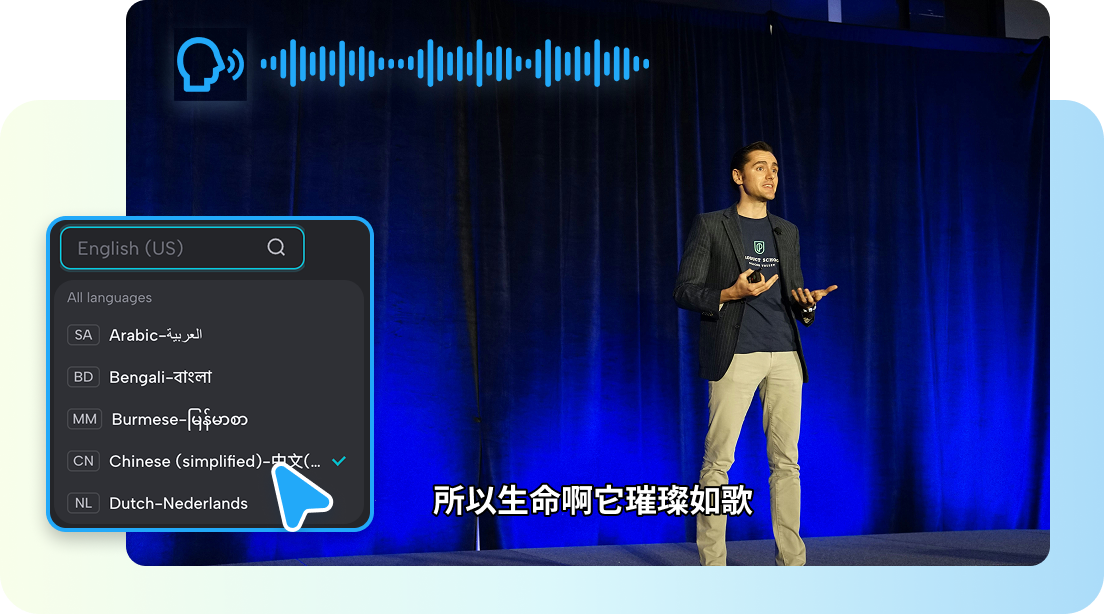 Multilingual support for a broader global reach