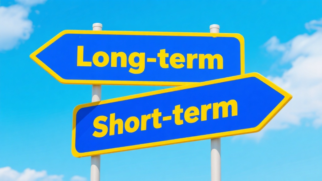 Track long-term vs. short-term interest