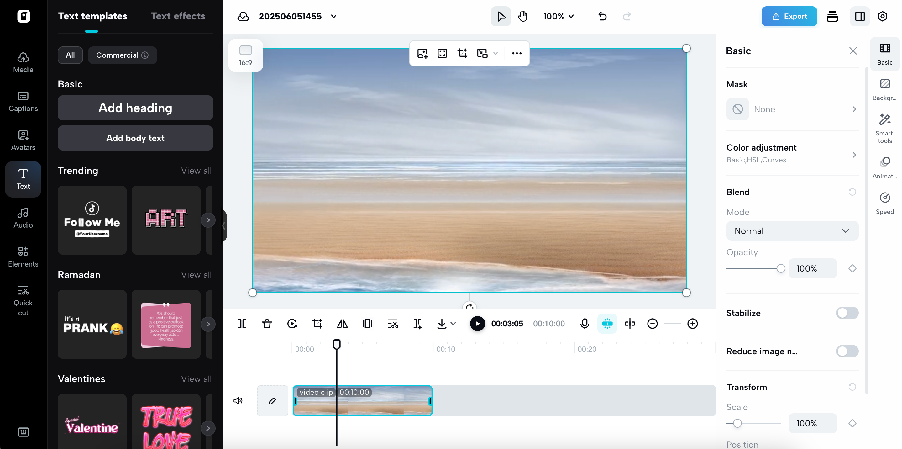 Pag-edit ng iyong mga video