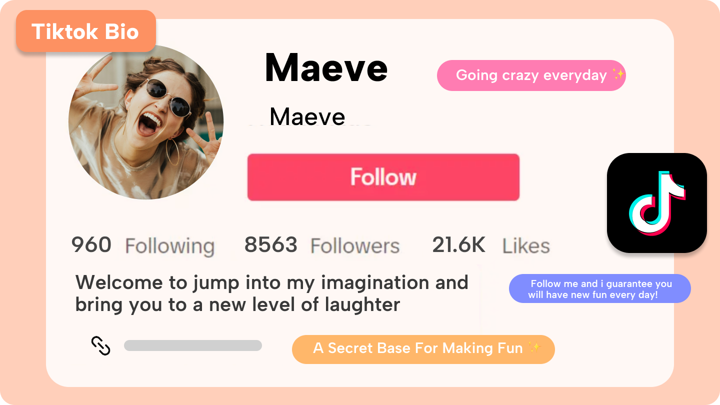 biografie TikTok