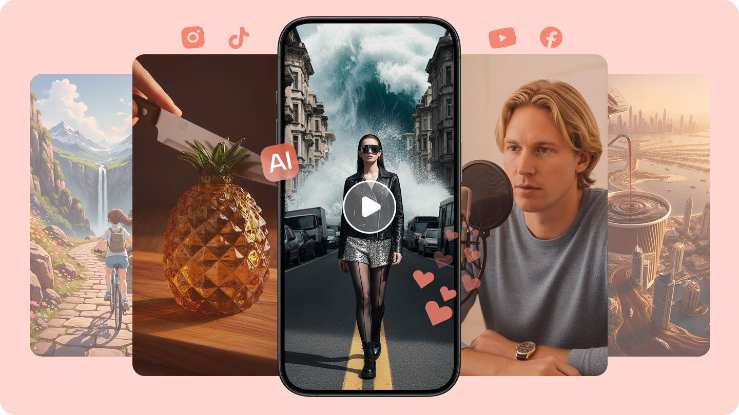 Trendiges KI-Video: Beherrschen Sie Social Media Feeds mit trendigen Videos