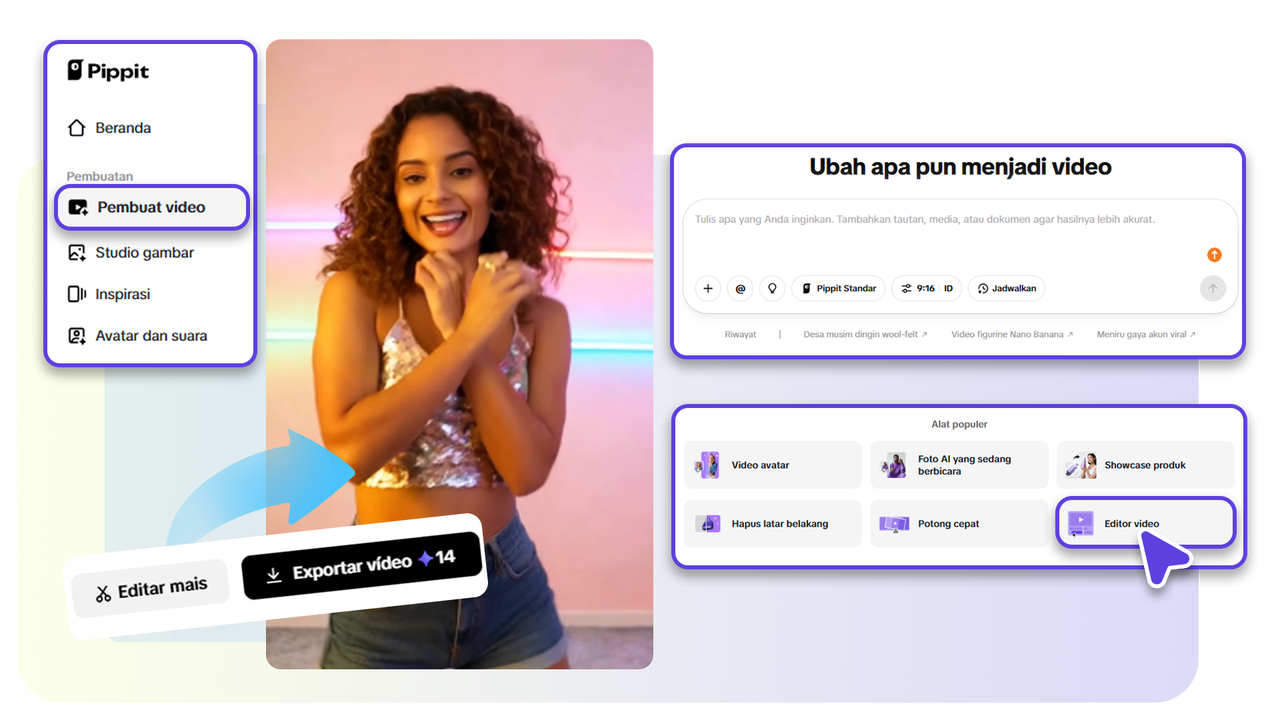 Kompresor video dapat mengompres video sambil menjaga kualitas gambar yang tinggi, memastikan tercapainya kebebasan dalam kompresi.