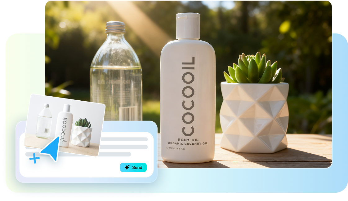  Generate background using AI