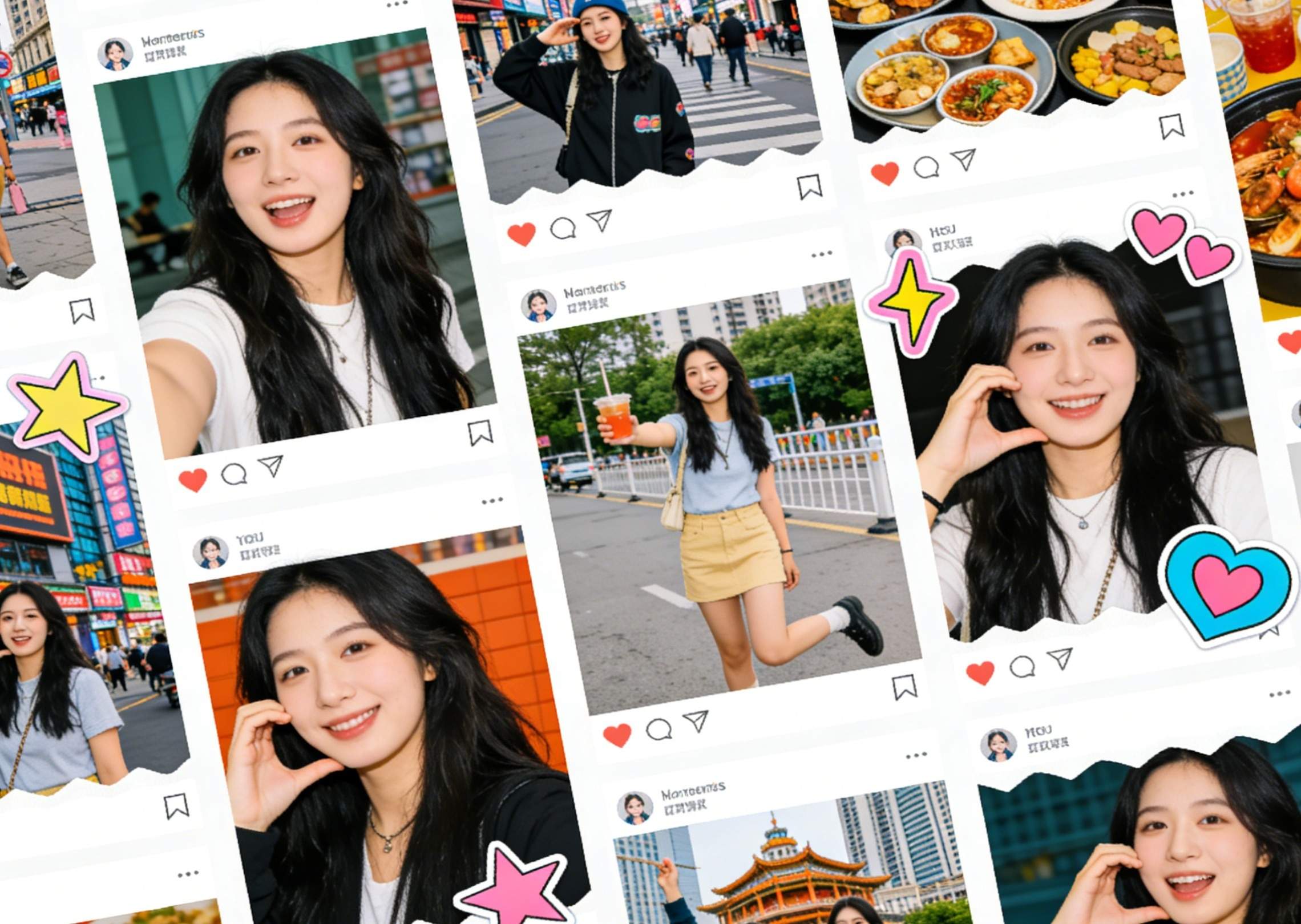 Turn these lifestyle photos into a trendy photo grid