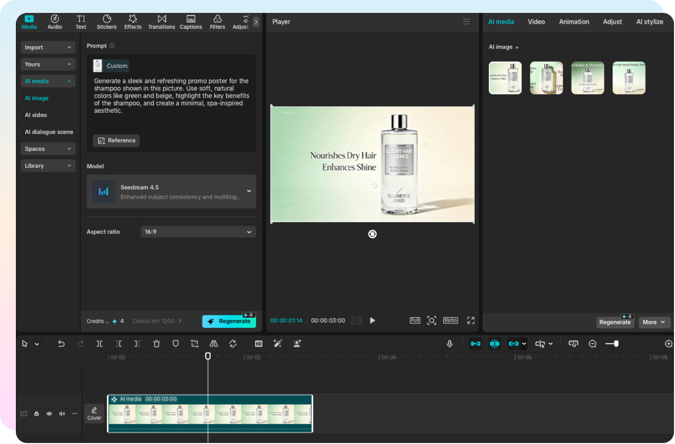 CapCut AI Content Generator