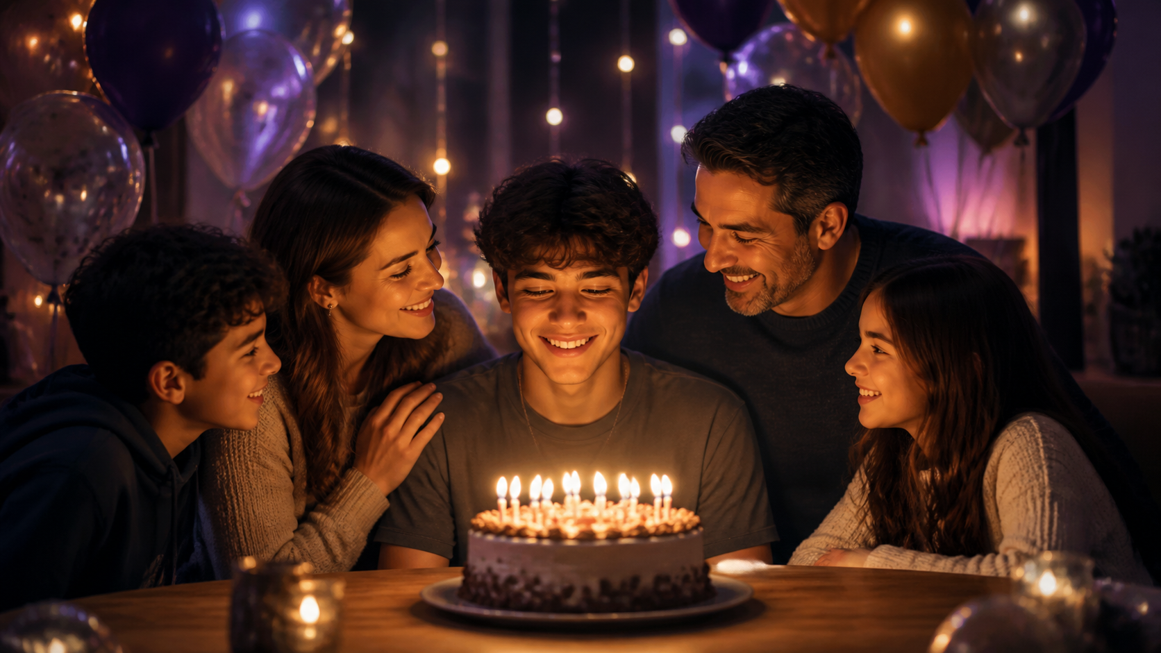 Tujuh Belas Lilin Contoh gesaan akhir