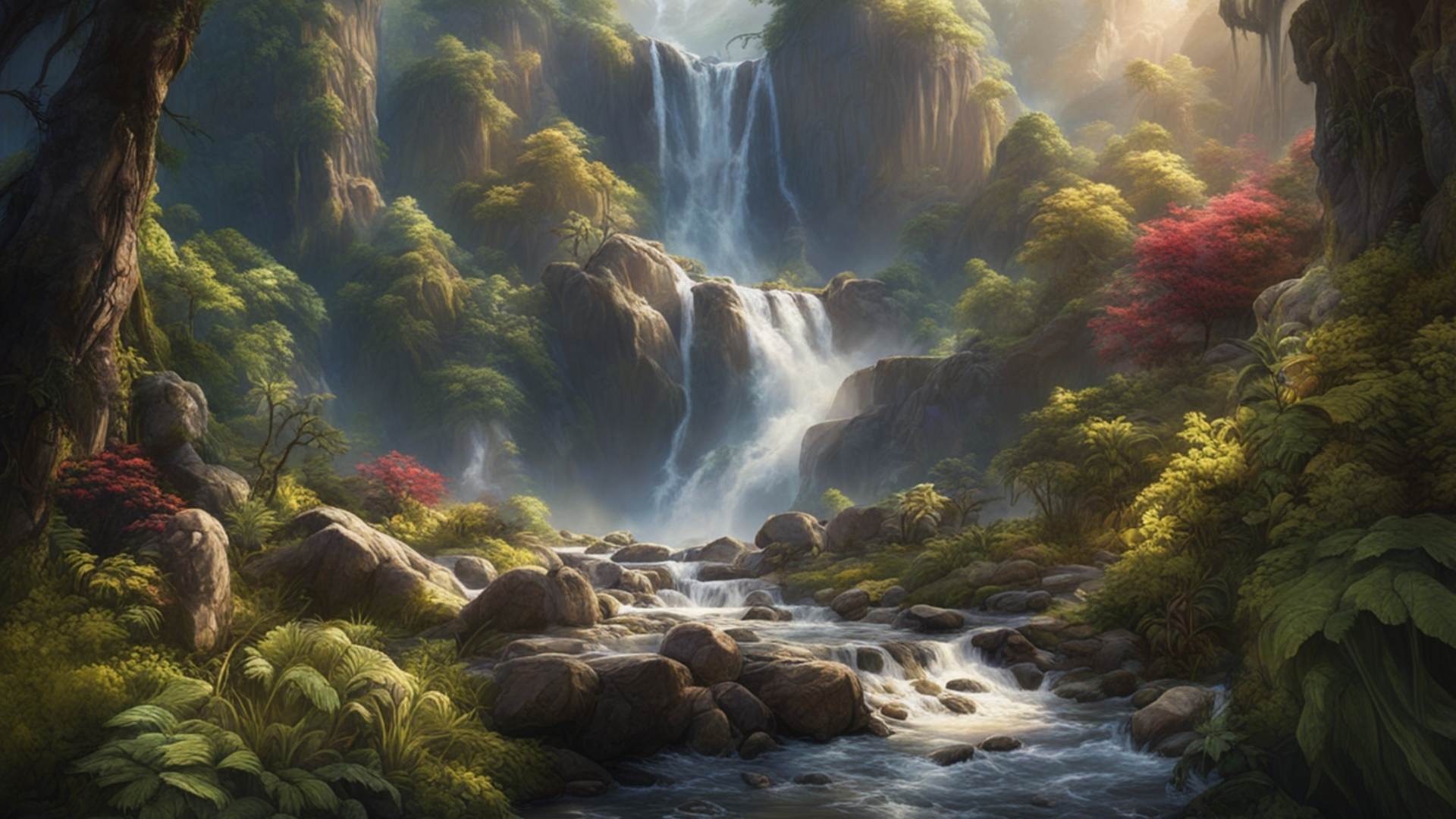 Create beautiful natural scenaries