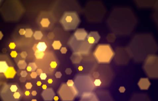 Hexagonal or polygon bokeh