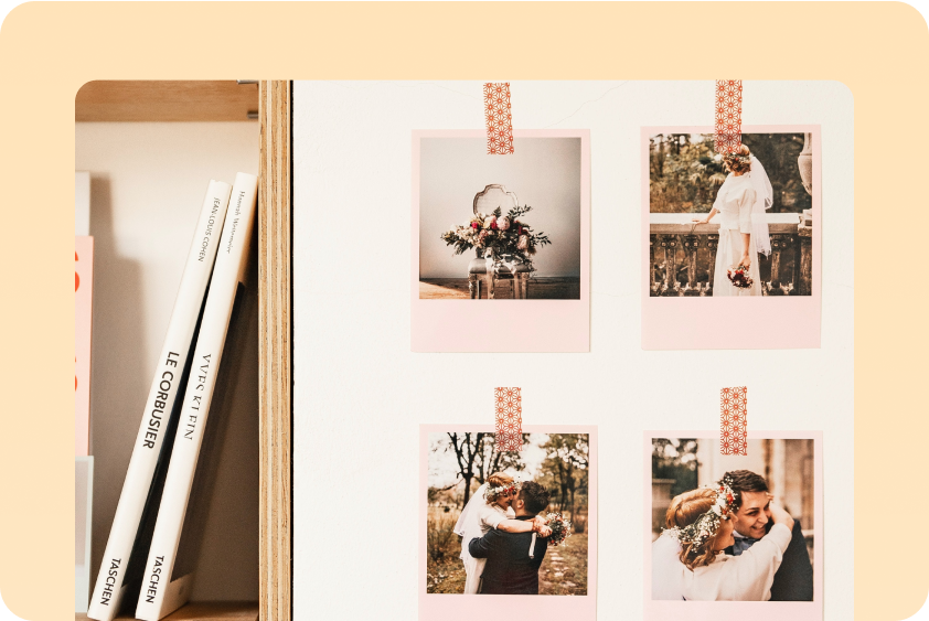 Gawing kawili-wili ang iyong picture wall sa pamamagitan ng paglalapat ng mga grid images