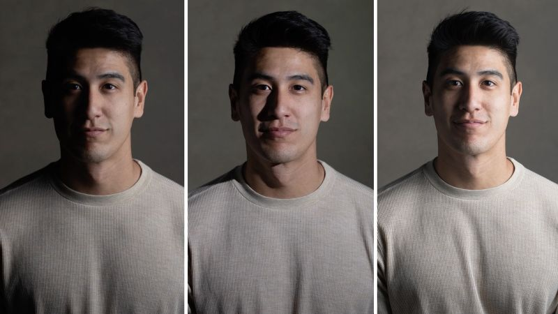 Image showing a hard light photography example