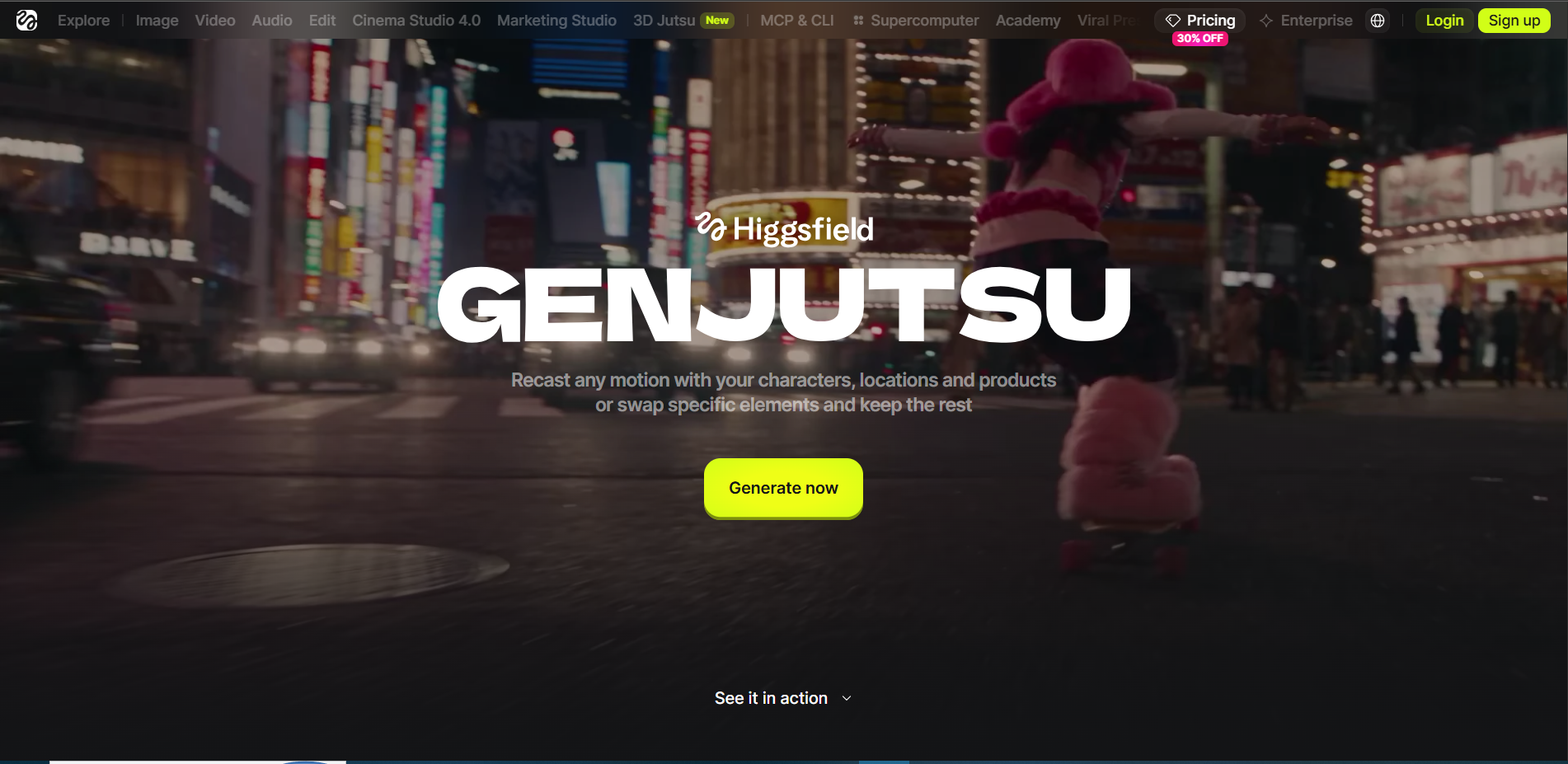 Higgsfield AI Genjutsu