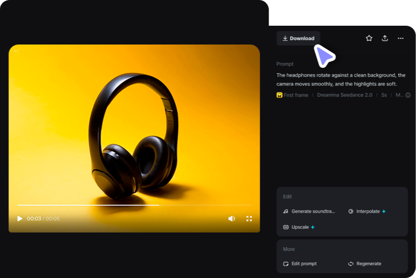 Muat turun dan terbitkan