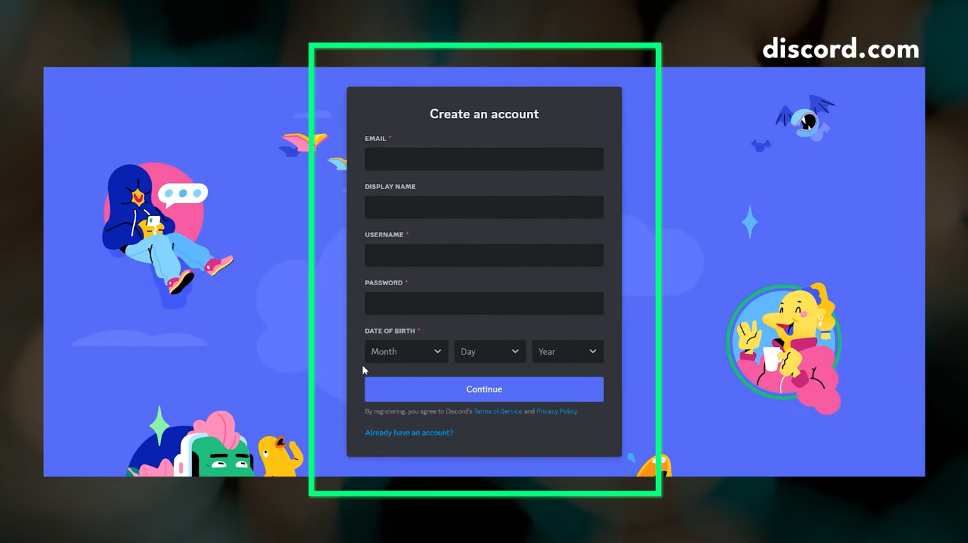 Authorizing and connecting your account in MidJourney