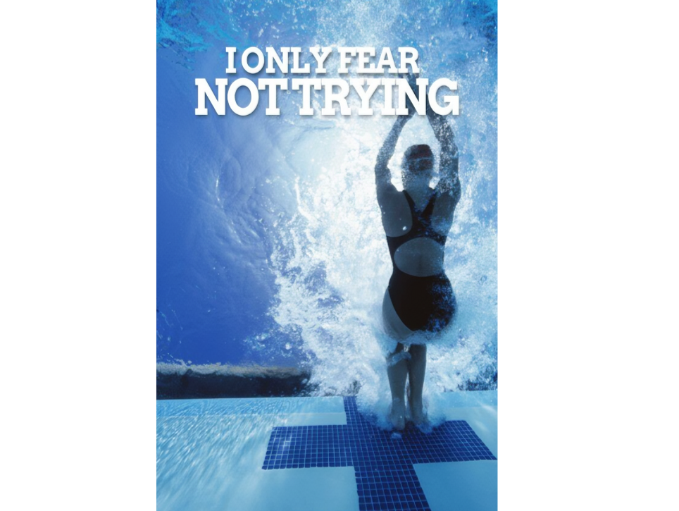 Tanging takot na hindi subukan - Sumisid nang may kumpiyansa