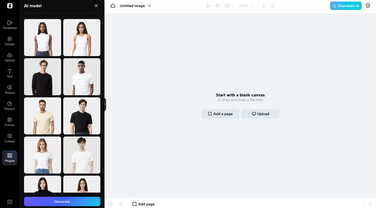 Showcase your styles with chic digital clothing models
