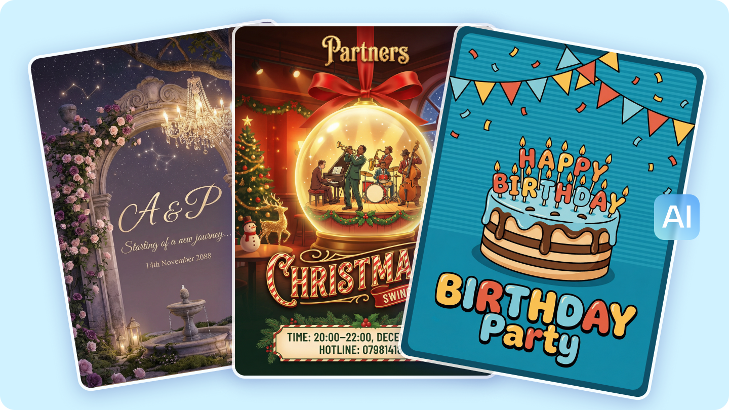  เครื่องทำการ์ด E: เครื่องมือ 6 อันดับแรกในการออกแบบการ์ดอิเล็กทรอนิกส์ที่สวยงามออนไลน์ฟรี