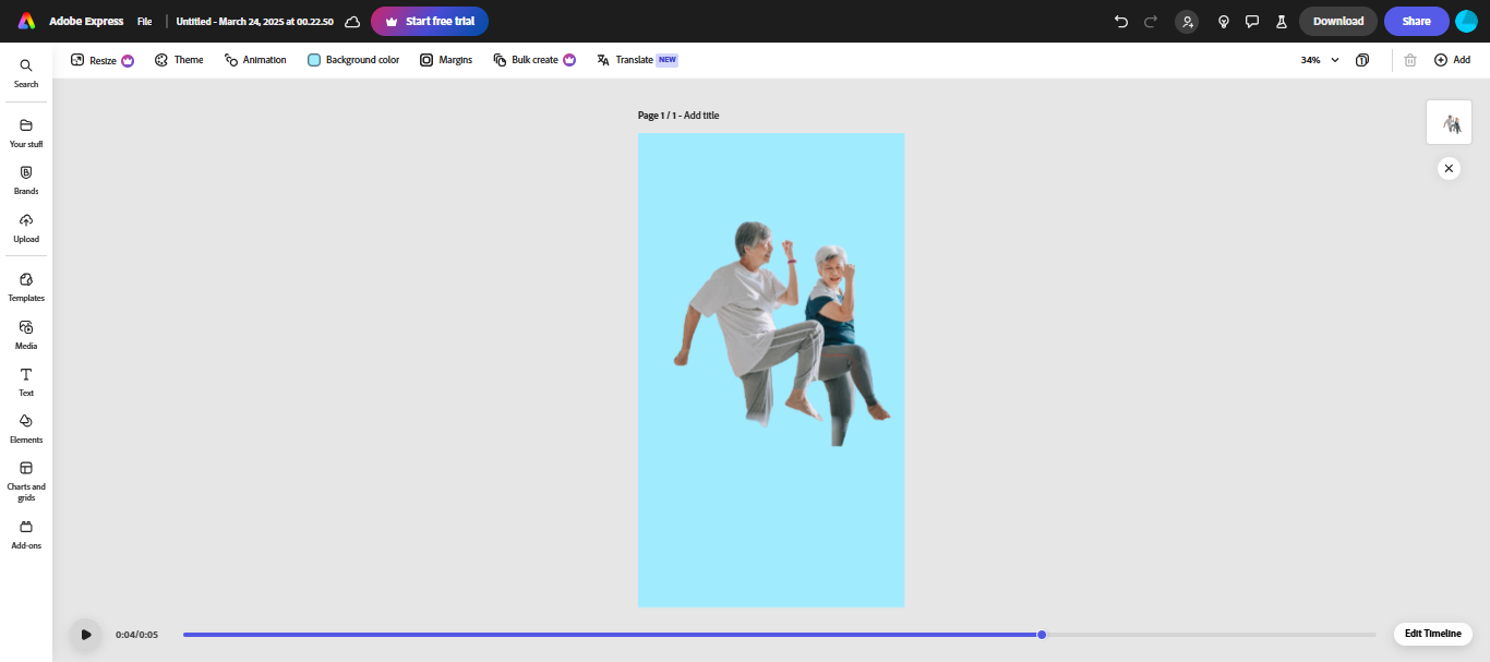 convert photo to video