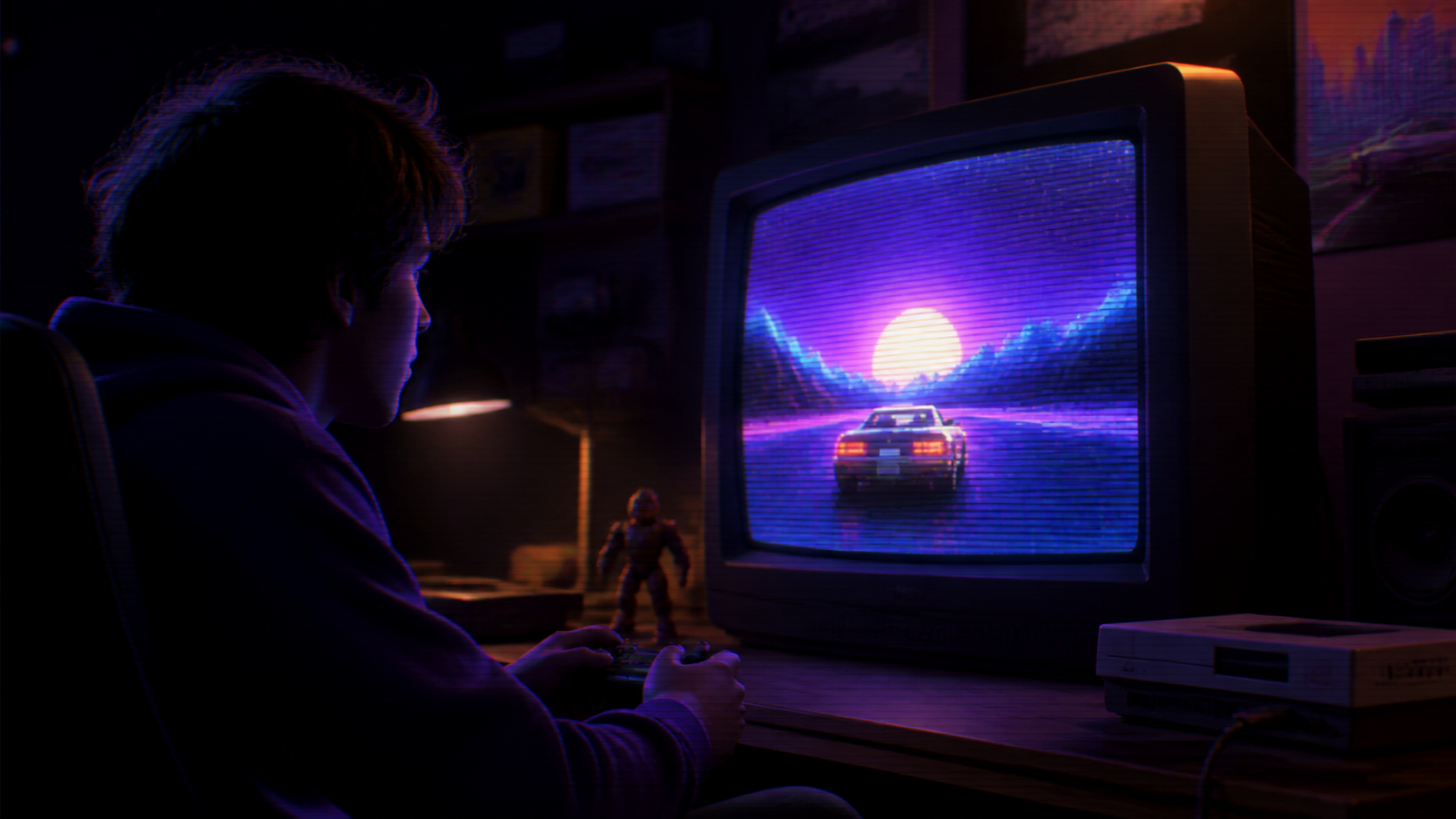CRT Screen Effect mobile hero image