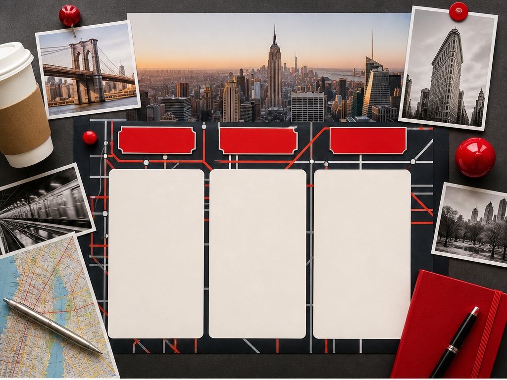 Travel Itinerary Template prompt example 3 - New York three-day plan