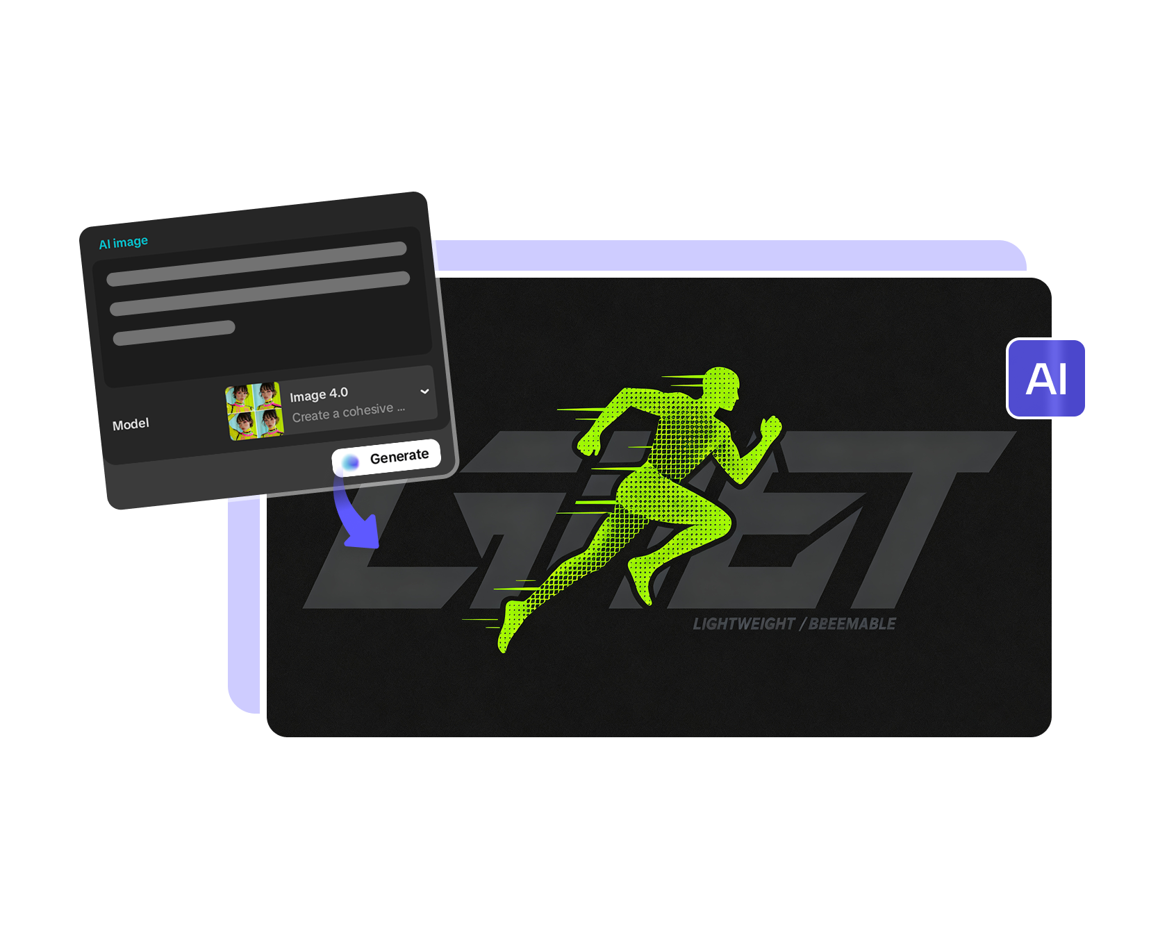 Clothing brand logo creation in CapCut