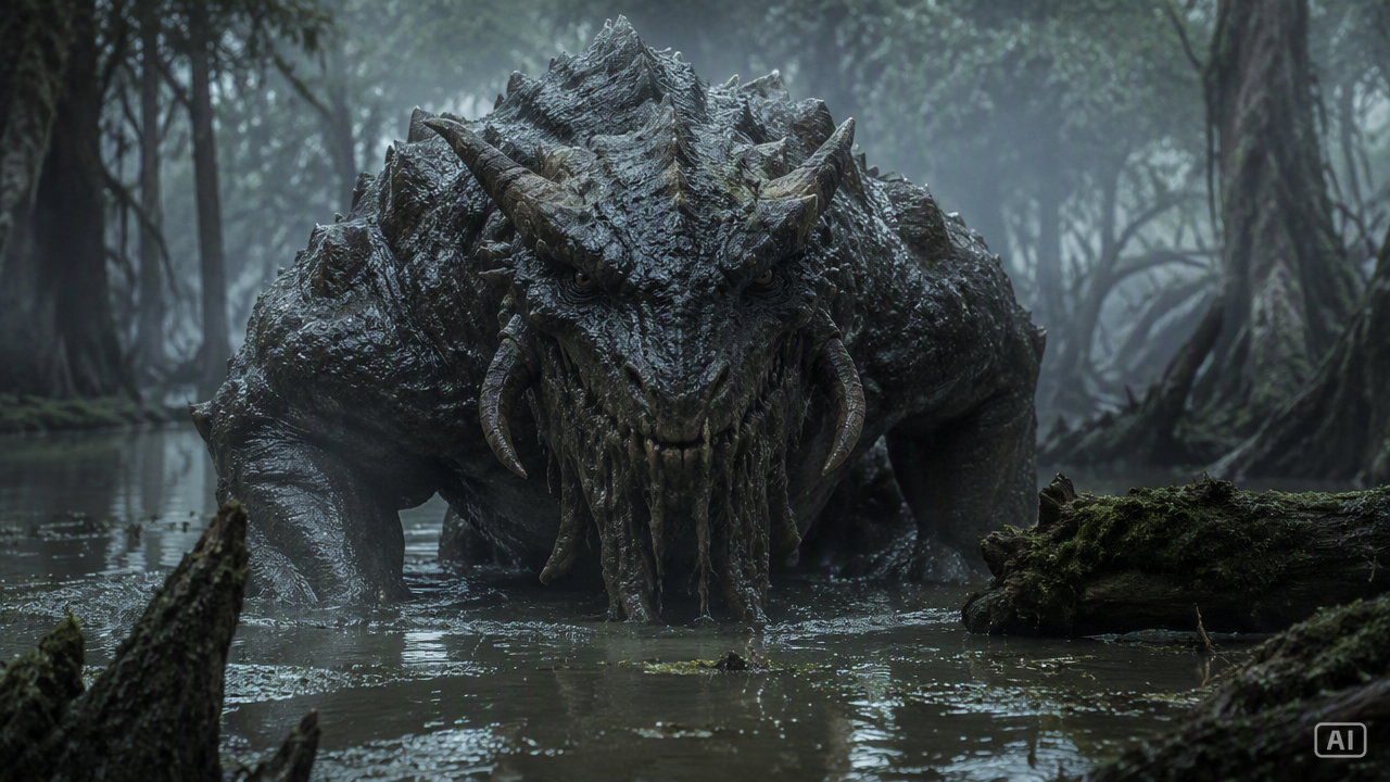 AI monster realistic fantasy image generated by Pippit