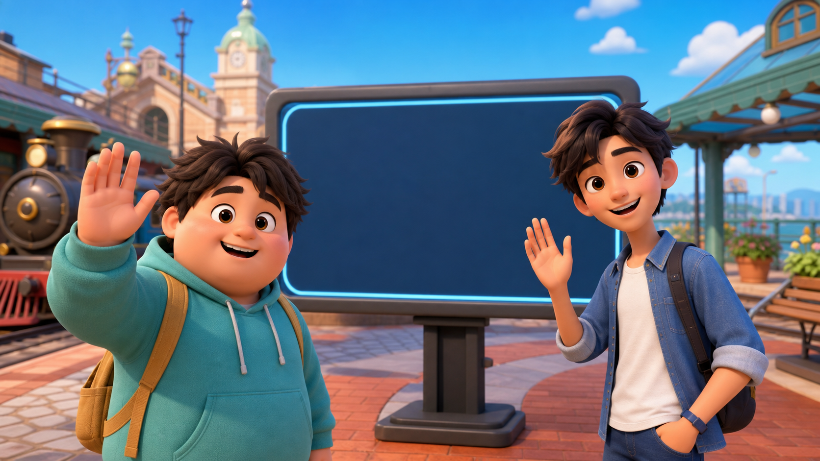 Motu Patlu Name AI Video Prompt prompt result 6