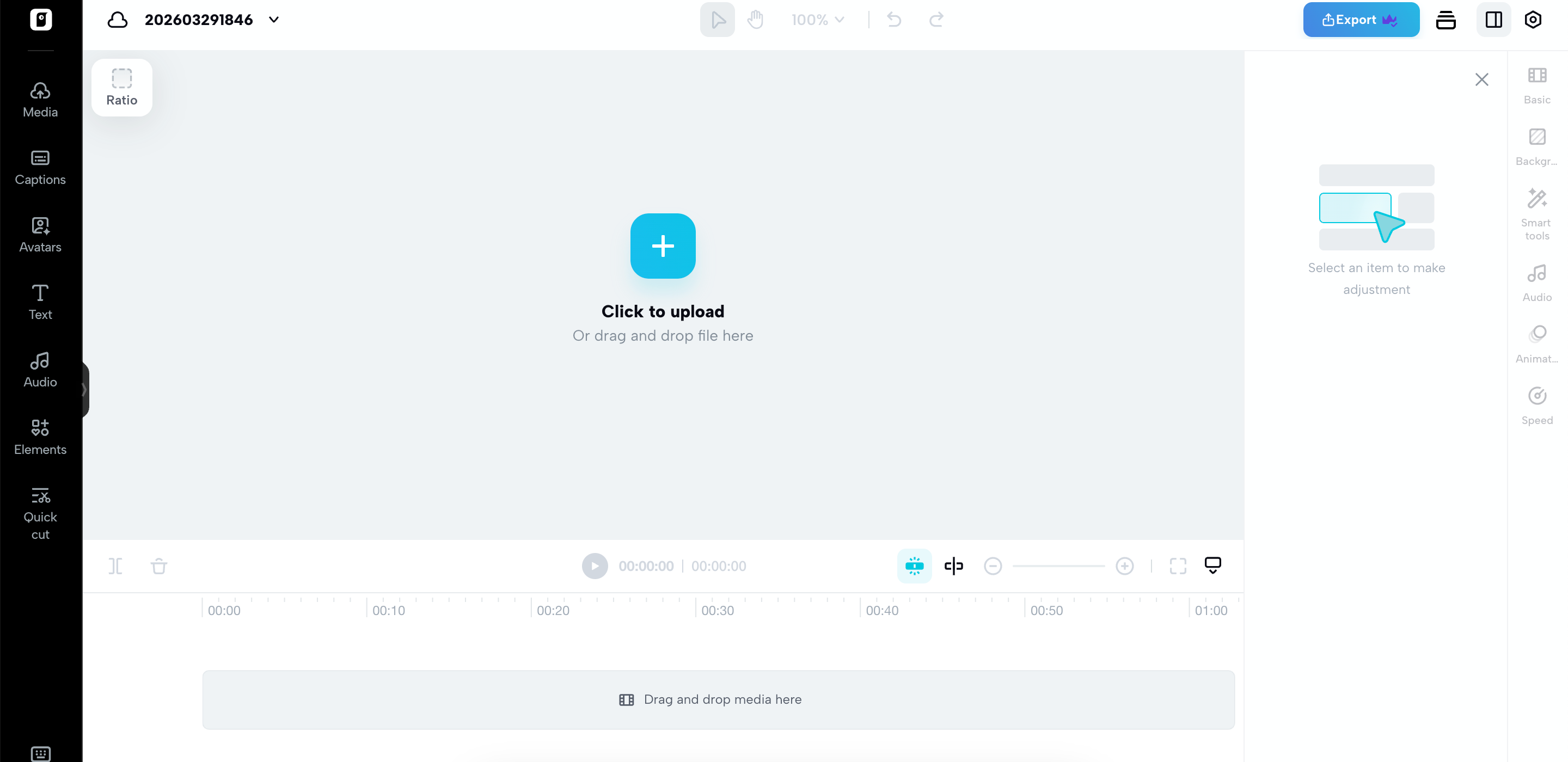 Upload a video