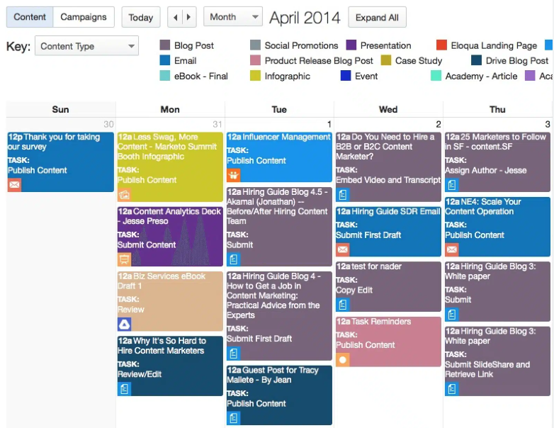 Develop a consistent content schedule