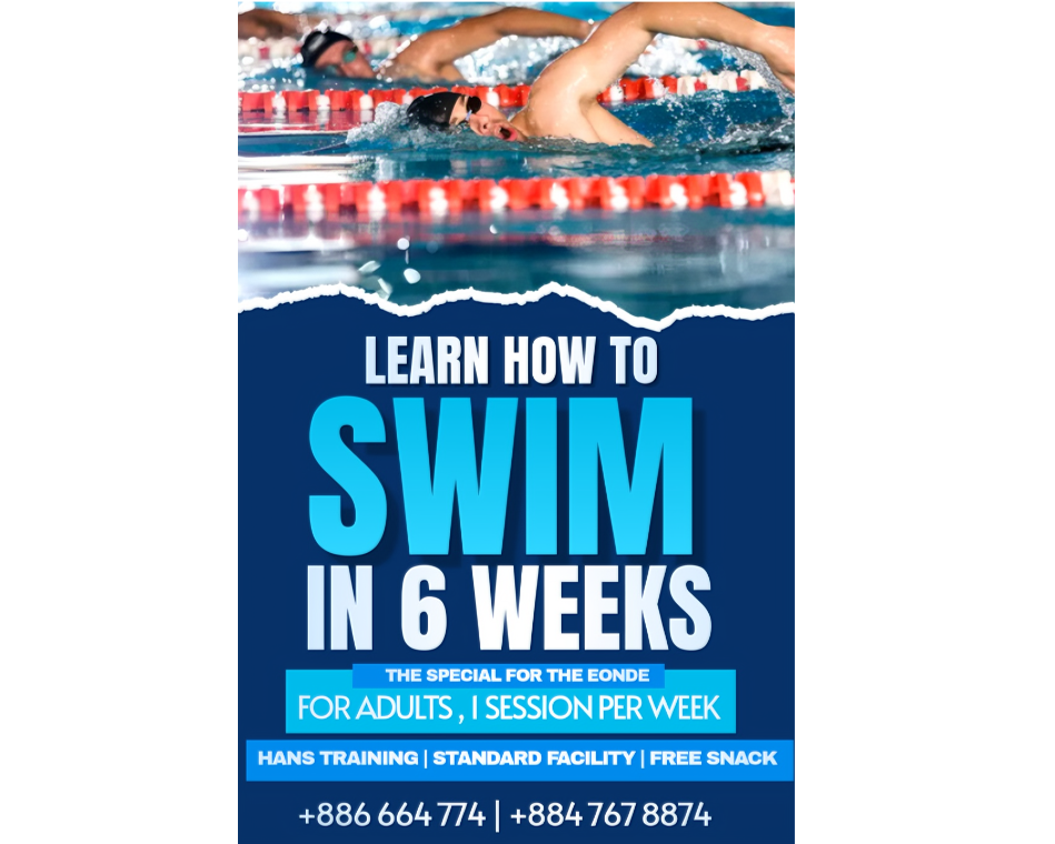 Learn to swim in 6 weeks - Adult training program