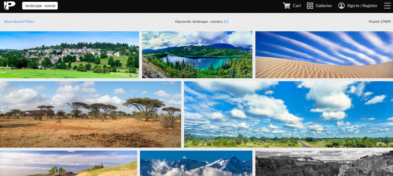 Interfață de imagini panoramice - un loc dedicat pentru a găsi imagini panoramice 360 gratuite