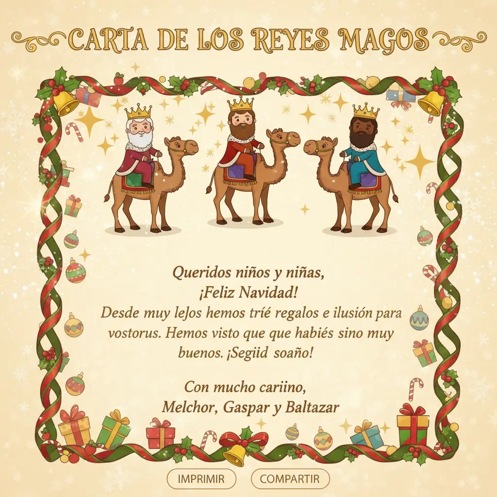 una lettera ai tre re modello Screeshot04