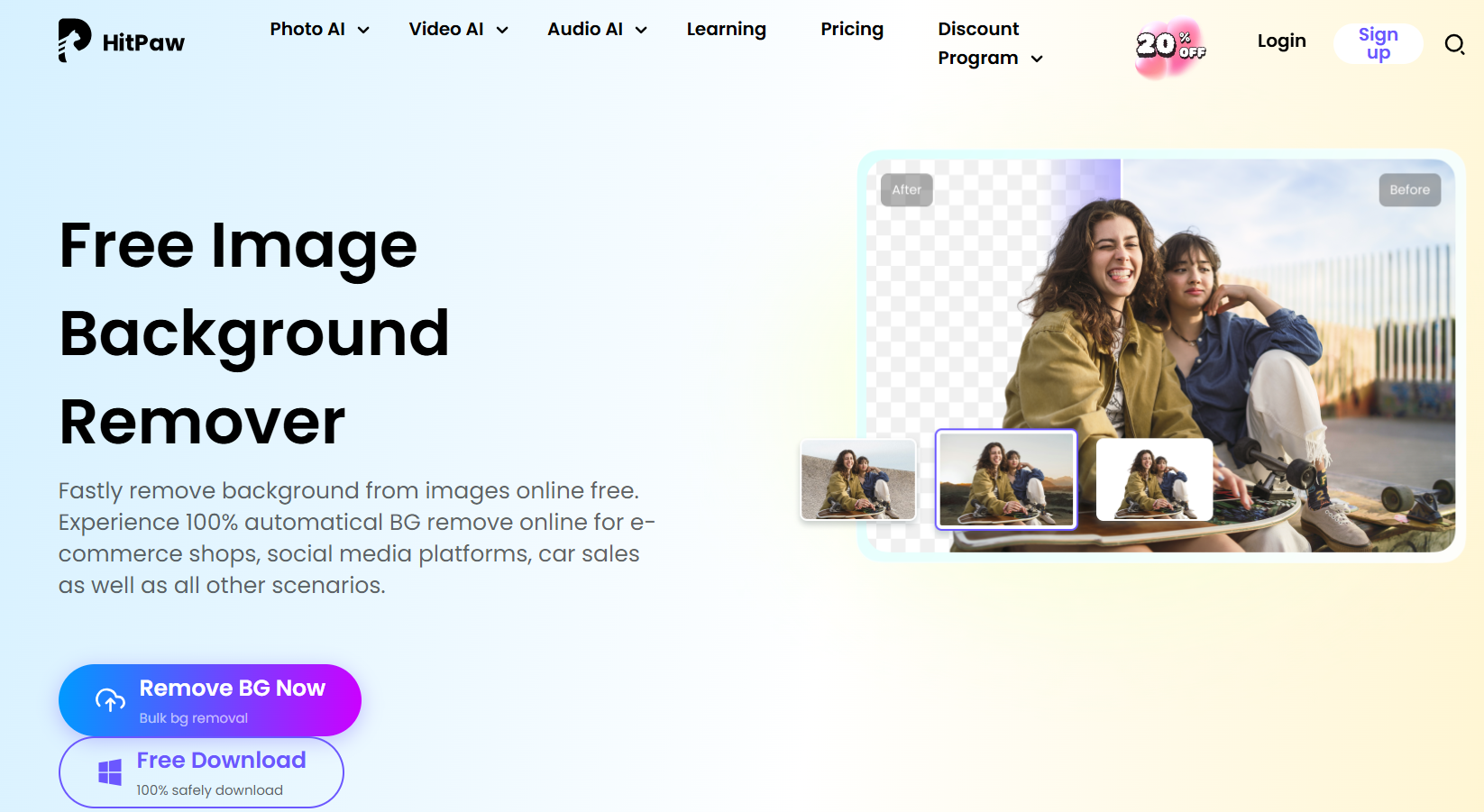 HitPaw Video Background Remover