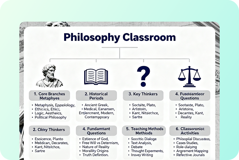 Структурированная карта исследовательских идей, связывающая теории, данные и источники