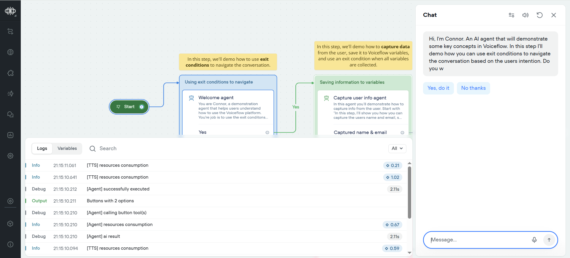 Voiceflow - 뛰어난 AI 에이전트