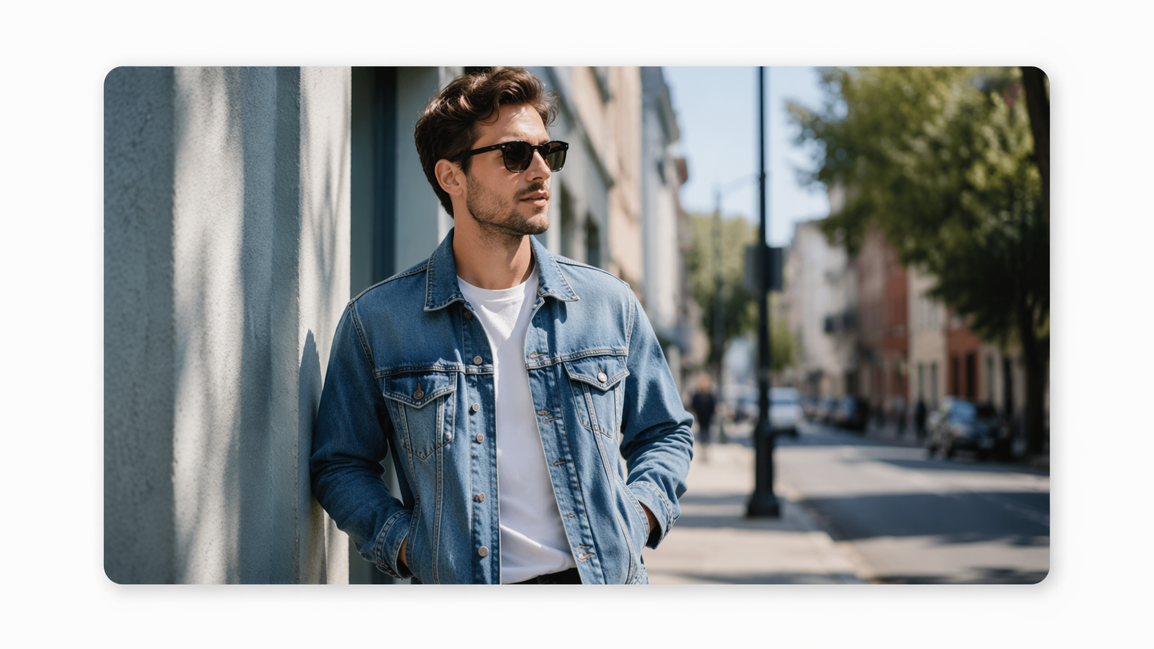 Dreamina AI Denim Filter prompt example 2: Classic Denim Jacket