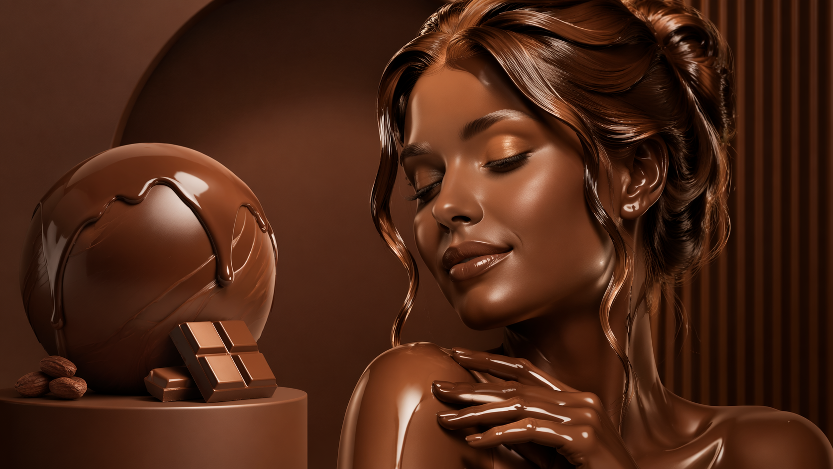 Dreamina AI chocolate filter 16:9 hero image