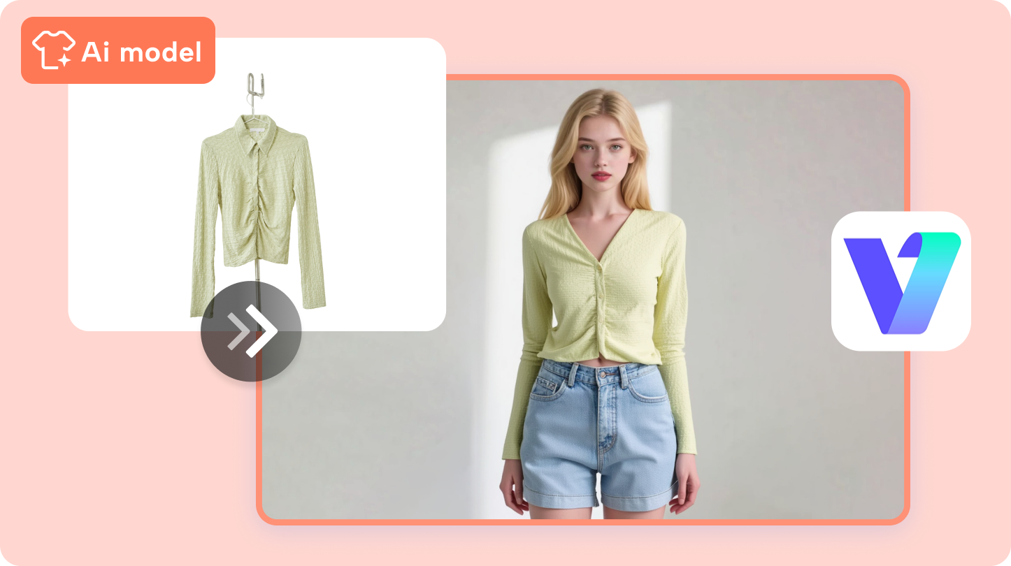 Vmake ai fashion model studio