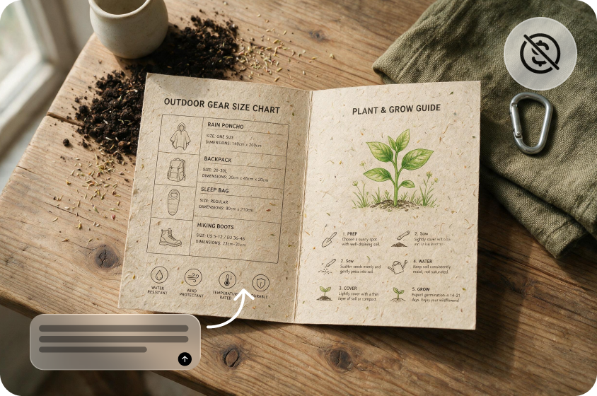 Create without a design budget