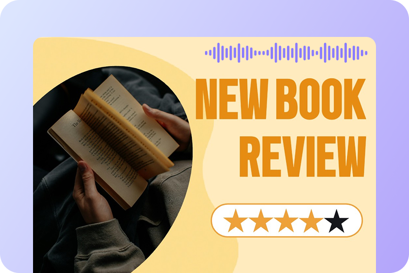 Book promotion video creation