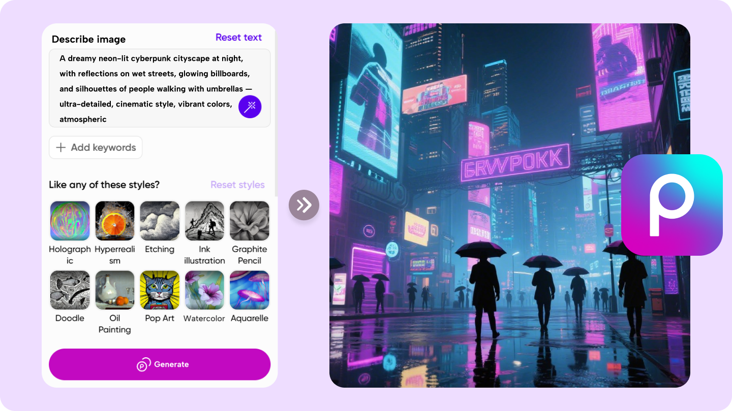 picsart ai image generator