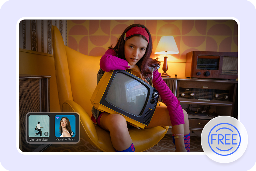 Free to use effects in CapCut