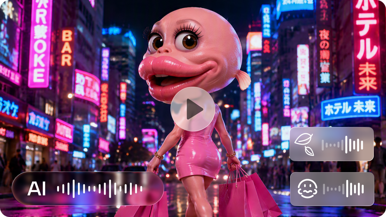 Generate viral videos with synced music, lip-sync, and dance
