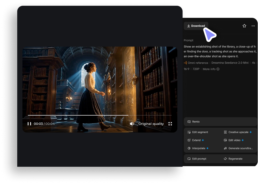 Refine, edit, and export your storyboard