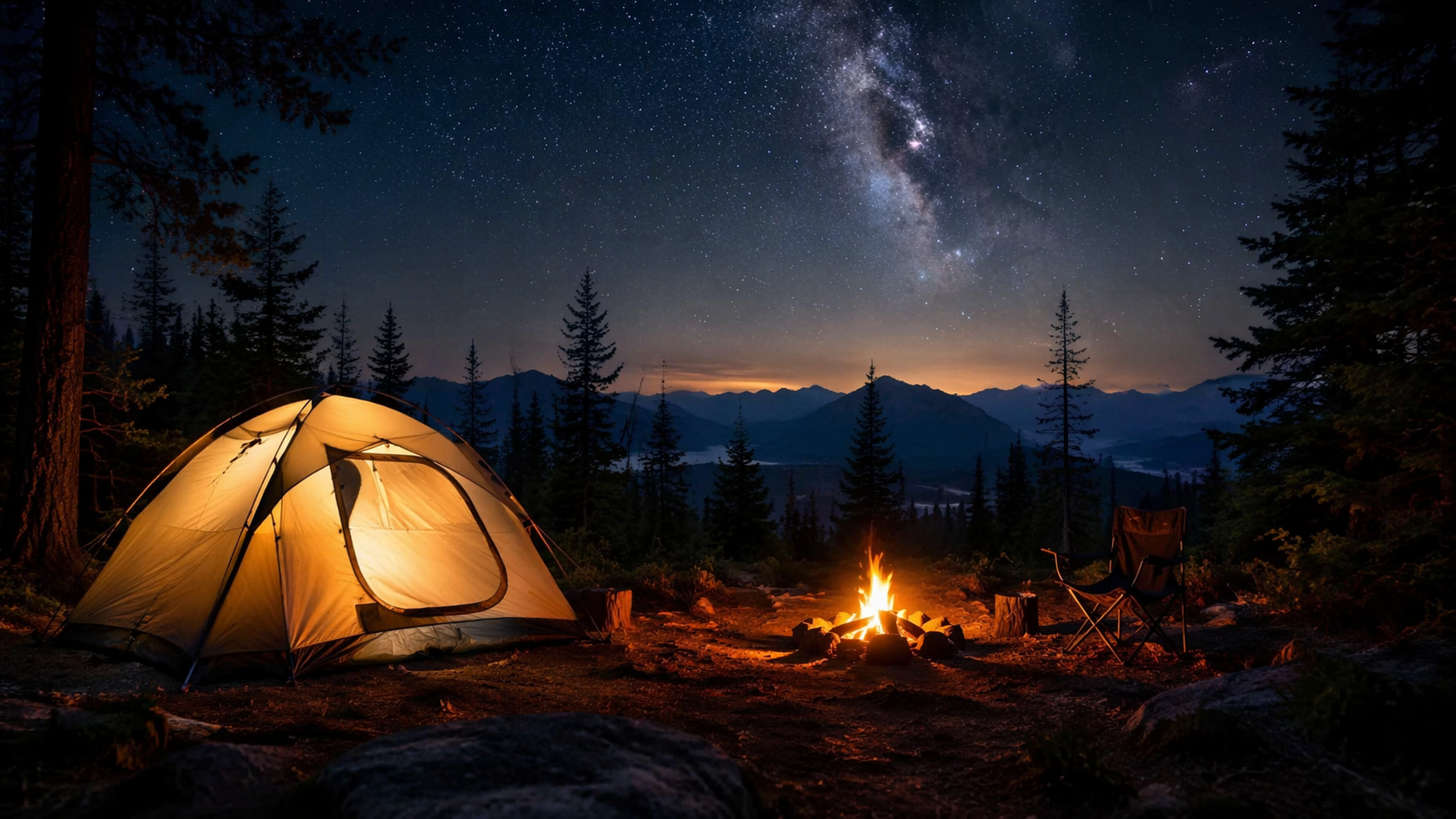 Dreamina Camping AI Prompts hero preview
