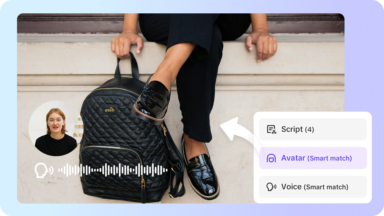 AI avatars & text-to-speech for engagement