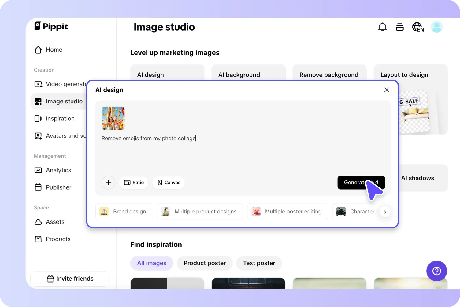 Edit images