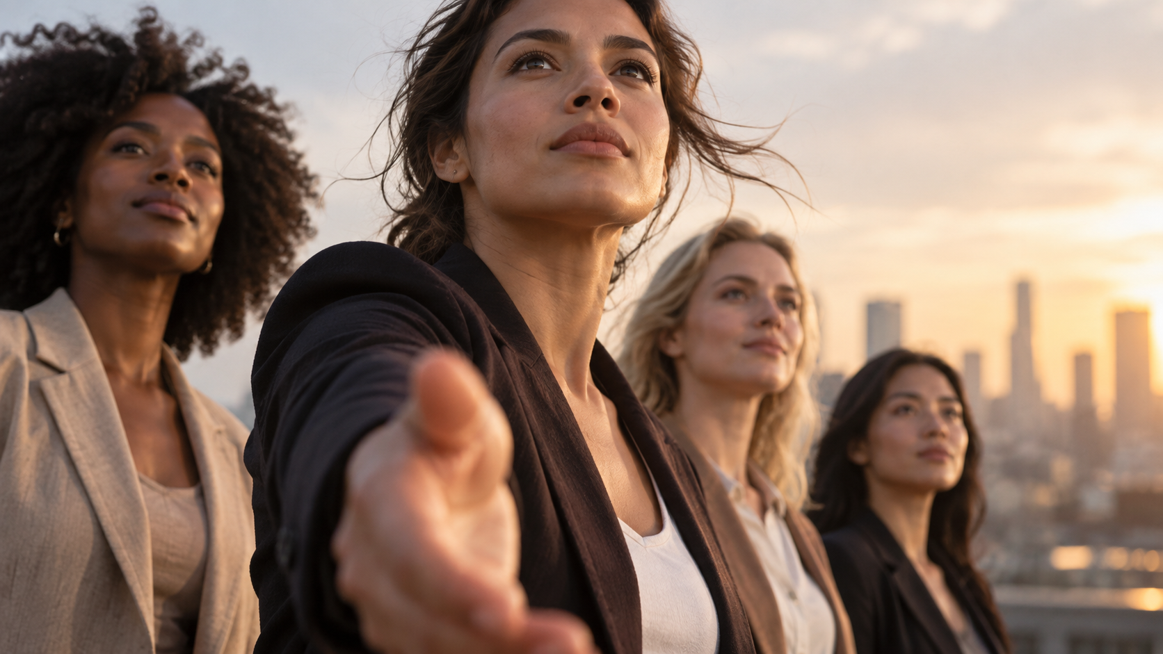 Strong girls quotes prompt image — Forward-step sequence