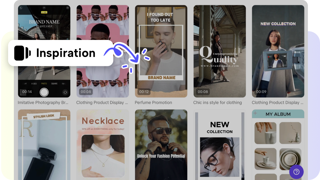 แม่แบบวิดีโอแบบวนซ้ำใน Pippit