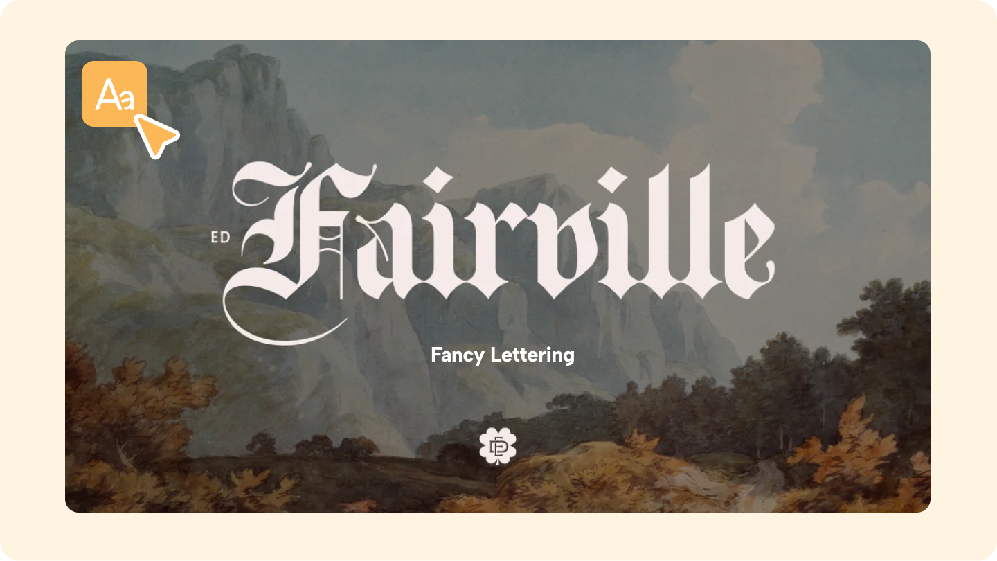 mooie belettering generator