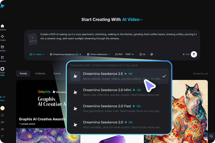 Customize settings and generate
